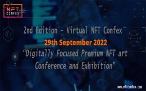 אירוע: Virtual NFT Confex 2022 - מהדורה 2 PlatoBlockchain Data Intelligence. חיפוש אנכי. איי.
