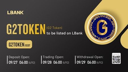 G2 Token (G2TOKEN) Is Now Available for Trading on LBank Exchange PlatoBlockchain Data Intelligence. Vertical Search. Ai.
