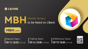 Marble Heroes (MBH) теперь доступна для торговли на бирже LBank PlatoBlockchain Data Intelligence. Вертикальный поиск. Ай.