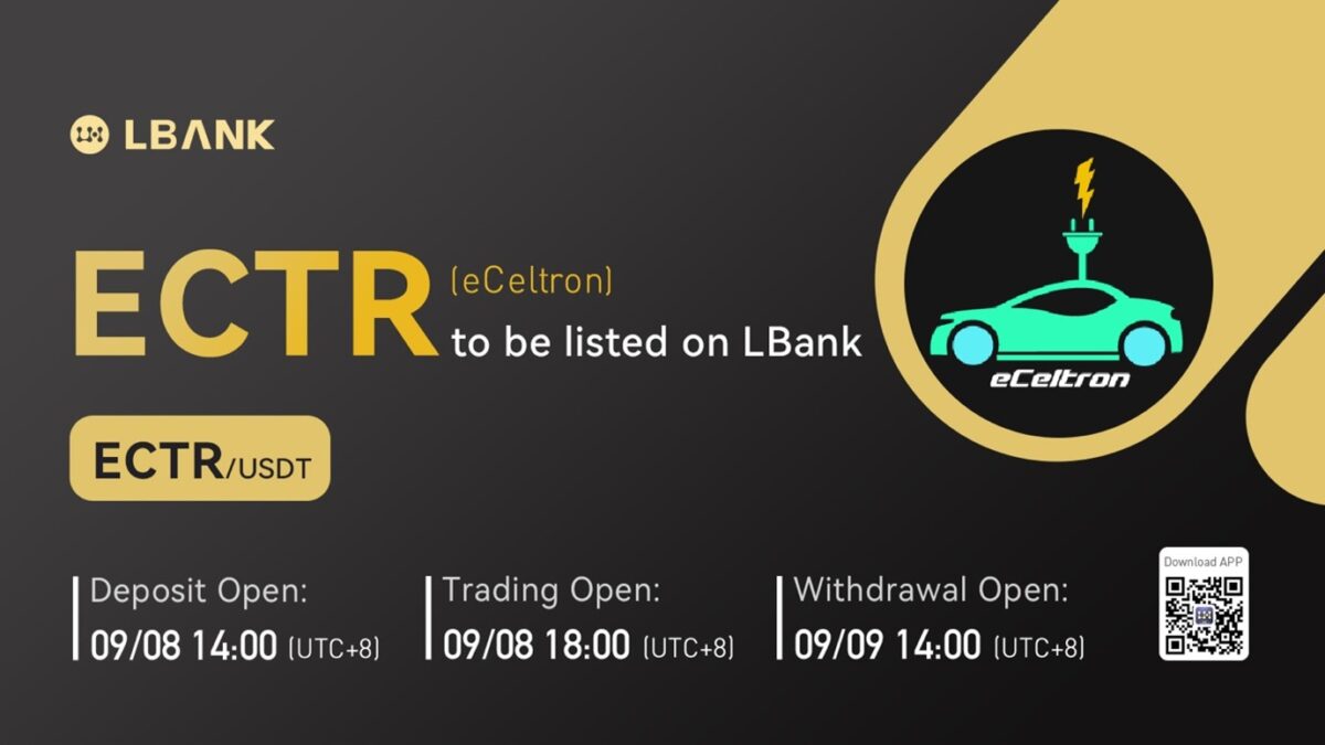 eCeltron (ECTR) è ora disponibile per il trading su LBank Exchange PlatoBlockchain Data Intelligence. Ricerca verticale. Ai.