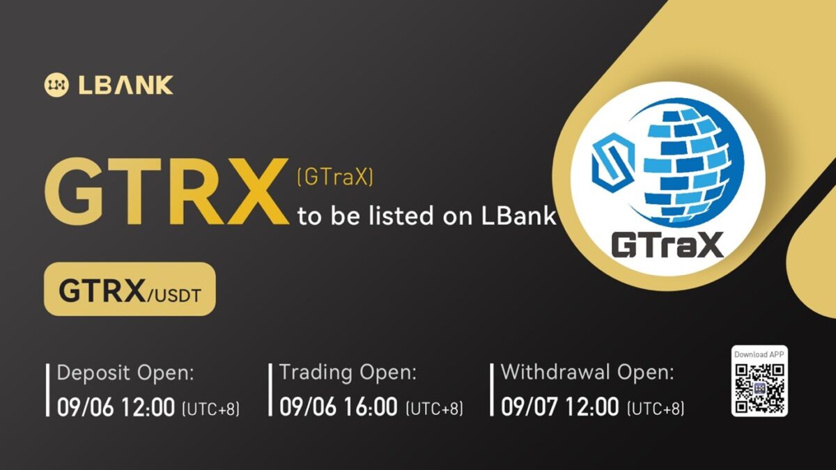 GTraX (GTRX) er nå tilgjengelig for handel på LBank Exchange PlatoBlockchain Data Intelligence. Vertikalt søk. Ai.