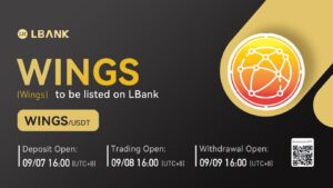 Wings (WINGS) Is Now Available for Trading on LBank Exchange PlatoBlockchain Data Intelligence. Vertical Search. Ai.
