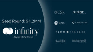 Infinity Exchange strânge 4.2 milioane de dolari pentru a accelera DeFi instituțional și pentru a crea următoarea piață de un trilion de dolari PlatoBlockchain Data Intelligence. Căutare verticală. Ai.