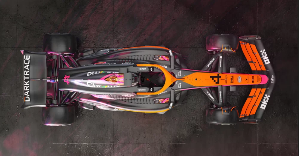 McLaren Racing esitles Singapuri GP PlatoBlockchain Data Intelligence'i ees krüpto-inspireeritud autode kujundust. Vertikaalne otsing. Ai.