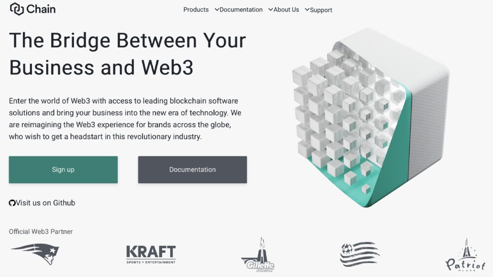 Web3 Firm Chain afslører flerårigt partnerskab med New England Patriots PlatoBlockchain Data Intelligence. Lodret søgning. Ai.