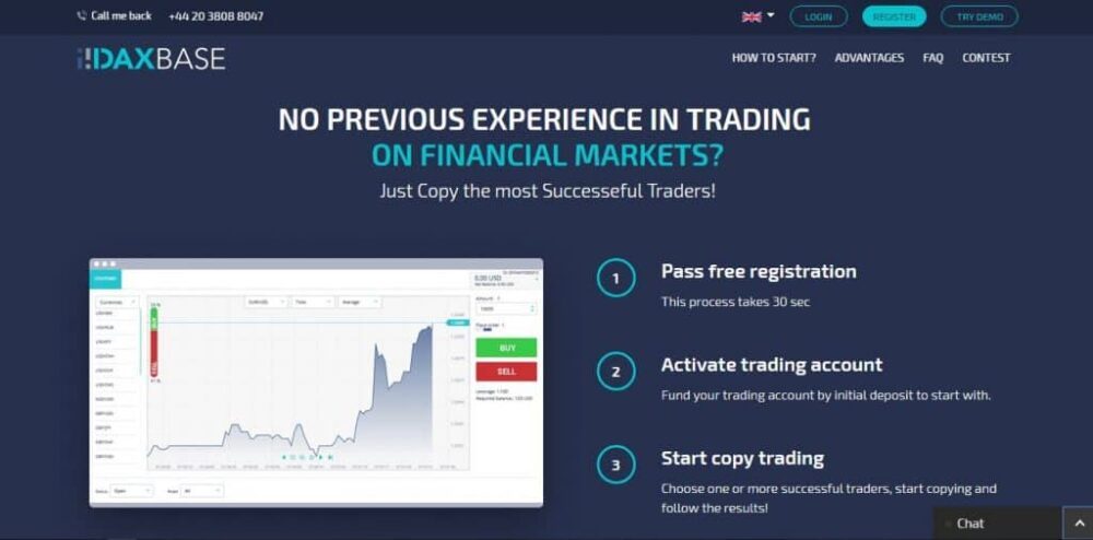 dax base trading review