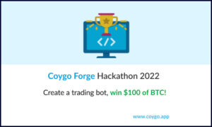 Coygo Hackathon tilbyder kryptopriser til handelsbotskabere PlatoBlockchain Data Intelligence. Lodret søgning. Ai.