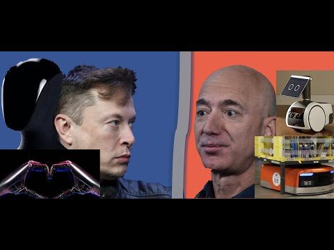 Musk ja Bezos kilpailevat tulevaisuuden robottidominoinnista PlatoBlockchain Data Intelligencesta. Pystysuuntainen haku. Ai.