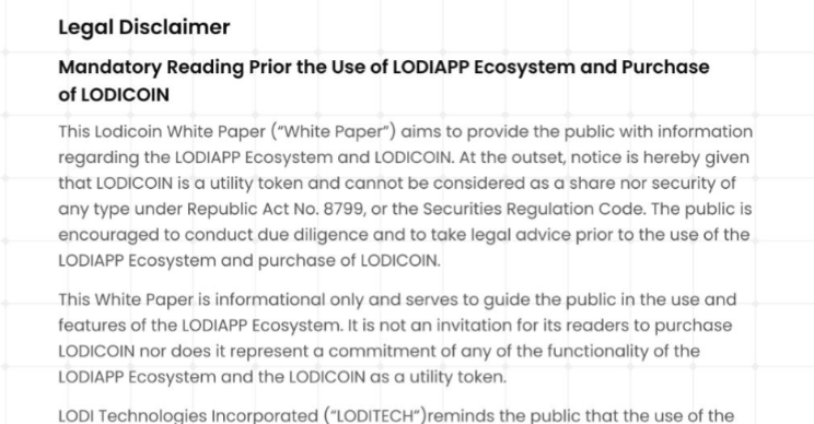 SEC Issues Public Advisory Against LODICOIN Lodicoins PlatoBlockchain Data Intelligence. Vertical Search. Ai.
