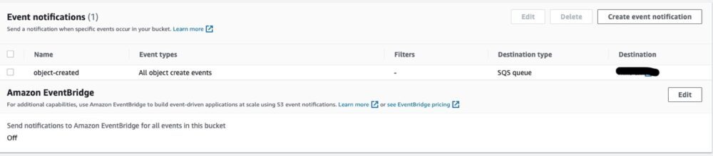 Define event notification