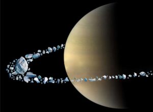 Кольца и наклон Сатурна могут быть продуктом древней пропавшей луны PlatoBlockchain Data Intelligence. Вертикальный поиск. Ай.