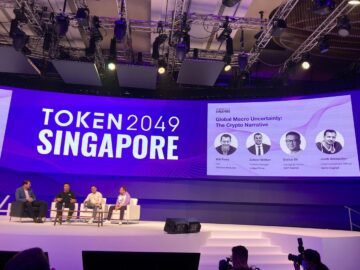Cryptocurrency crowd shrugs off market woes at upbeat TOKEN2049 conference PlatoBlockchain Data Intelligence. Vertical Search. Ai.