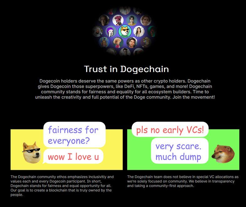 Affidati a Dogechain