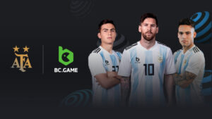 BC.GAME がアルゼンチンサッカー協会 (AFA) PlatoBlockchain Data Intelligence とグローバルスポンサー契約を締結。垂直検索。あい。