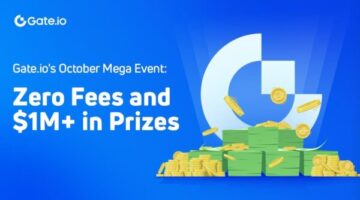 Gate.io Launches October Mega Event with Zero Fees and $1M+ in Prizes PlatoBlockchain Data Intelligence. Vertical Search. Ai.