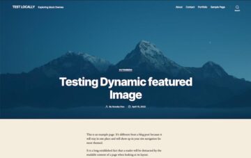 How To Customize WordPress Block Theme Cover Templates with Dynamic Post Feature Images PlatoBlockchain Data Intelligence. Vertical Search. Ai.