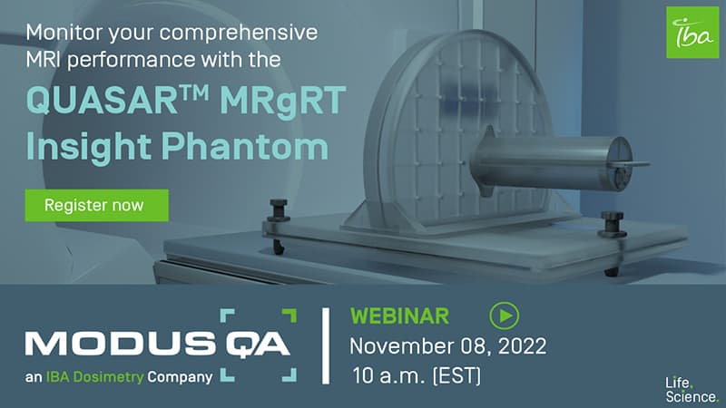 Monitor your comprehensive MRI performance with the QUASAR™ MRgRT Insight Phantom PlatoBlockchain Data Intelligence. Vertical Search. Ai.