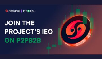 Aequinox Token Sale Session Now Available on P2PB2B Exchange PlatoBlockchain Data Intelligence. Vertical Search. Ai.
