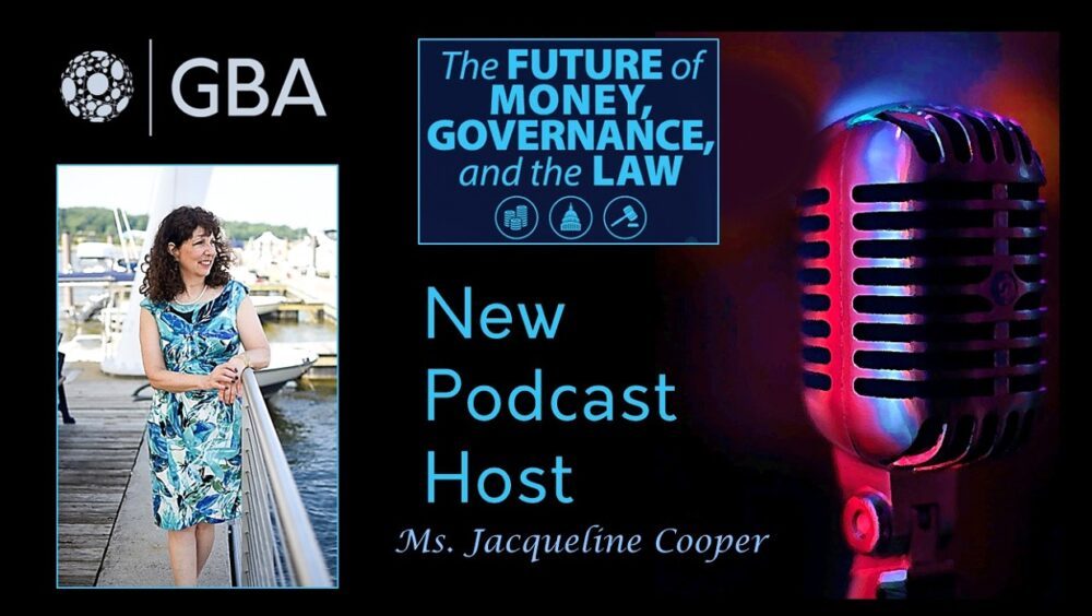 Future of Money Governance & the Law Ny podcastvært Blockchain PlatoBlockchain Data Intelligence. Lodret søgning. Ai.
