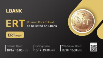 LBank Exchange toob 17. oktoobril 2022 PlatoBlockchain Data Intelligence'i nimekirja Eternal Rock Token (ERT). Vertikaalne otsing. Ai.