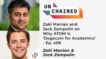 Zaki Manian och Jack Zampolin om Why ATOM Is 'Dogecoin for Academics' – Ep. 406 PlatoBlockchain Data Intelligence. Vertikal sökning. Ai.