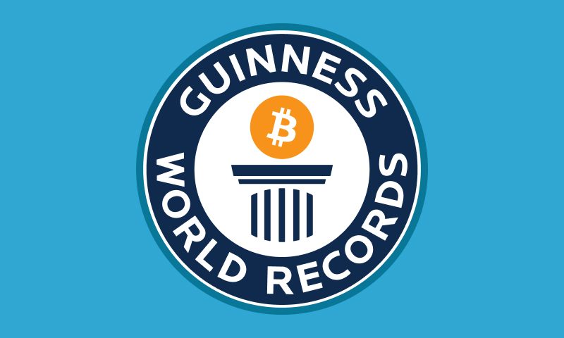 ギネス世界記録は、初の分散型暗号通貨 PlatoBlockchain Data Intelligence としてビットコインを認定しました。垂直検索。あい。