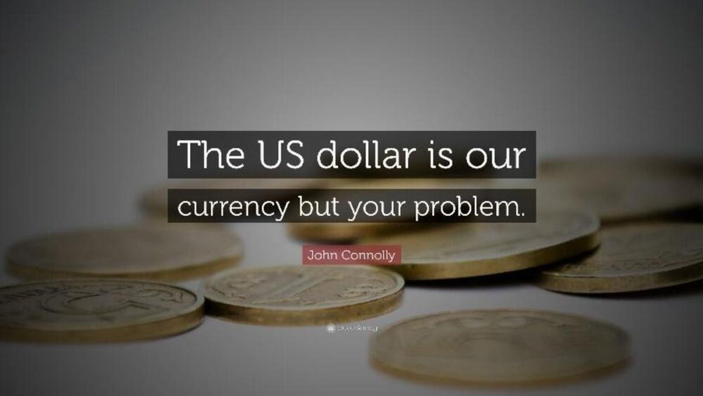 Es probable que el gobierno de los Estados Unidos respalde el dólar con bitcoin para proteger su condición de emisor de la moneda de reserva mundial.