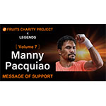 Fruits Eco-Blockchain Project publica su hoja de ruta para el futuro y un mensaje de apoyo de la leyenda del boxeo y campeón mundial en ocho divisiones, Manny Pacquiao PlatoAiStream Data Intelligence. Vertical Search. Ai.