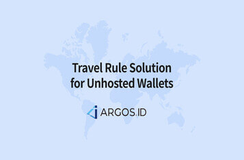 ARGOS ID präsentiert die weltweit erste Reiseregellösung für nicht gehostete Wallets PlatoBlockchain Data Intelligence. Vertikale Suche. Ai.