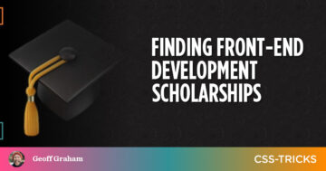 Finding Front-End Development Scholarships PlatoBlockchain Data Intelligence. Vertical Search. Ai.