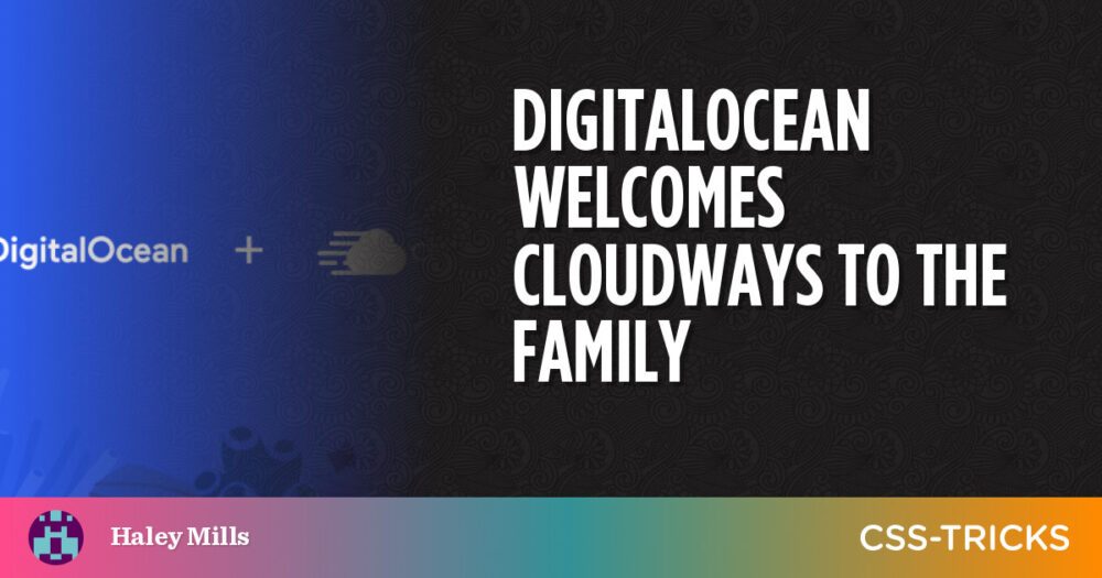 Η DigitalOcean καλωσορίζει το Cloudways στην οικογένεια δεδομένων PlatoBlockchain Intelligence. Κάθετη αναζήτηση. Ολα συμπεριλαμβάνονται.