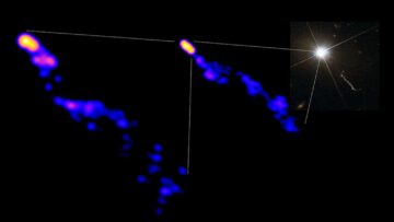 Les scientifiques ont observé la structure la plus interne du quasar Jet PlatoBlockchain Data Intelligence. Recherche verticale. Aï.