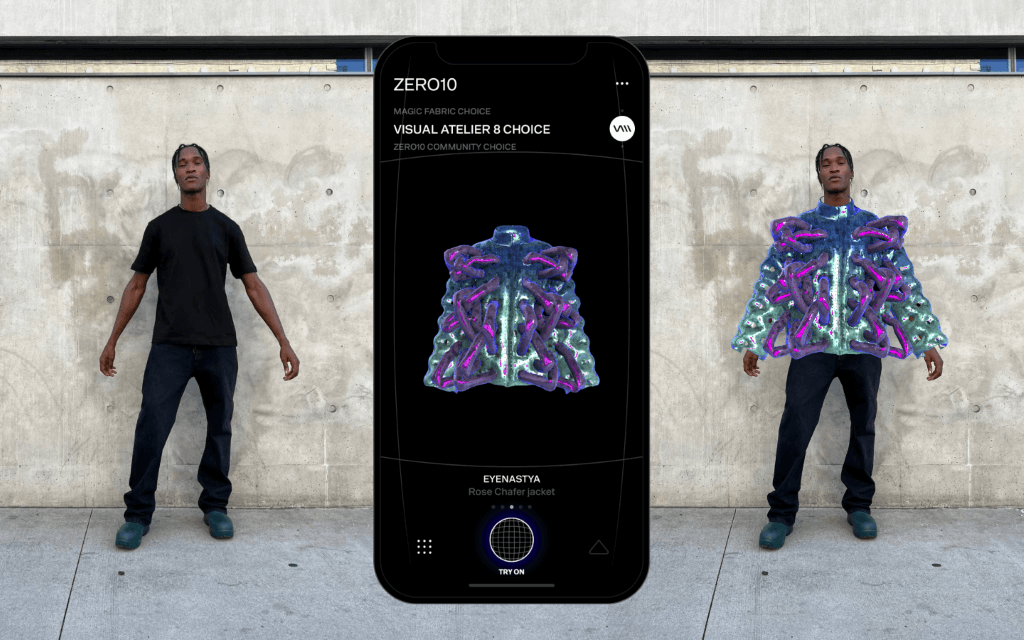 ZERO10 AR Fashion Platform: En digital modehub där virtuella kläder blir bärbara i verkligheten PlatoBlockchain Data Intelligence. Vertikal sökning. Ai.