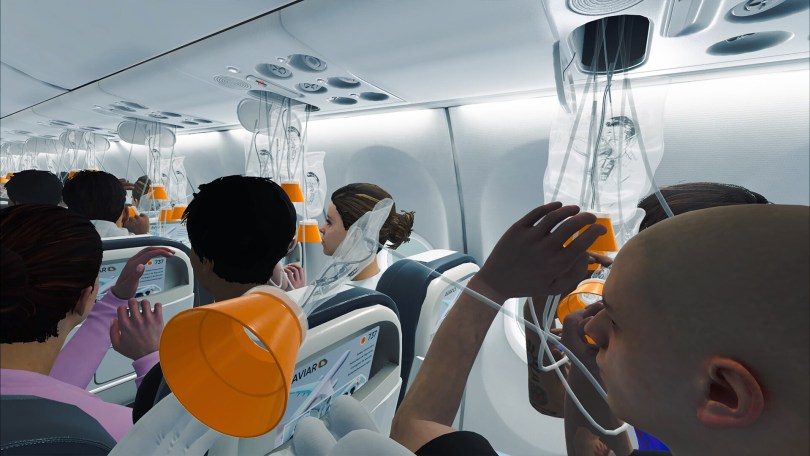 Flugbegleiter-Simulator VR sieht nach intensiver Datenintelligenz von PlatoBlockchain aus. Vertikale Suche. Ai.