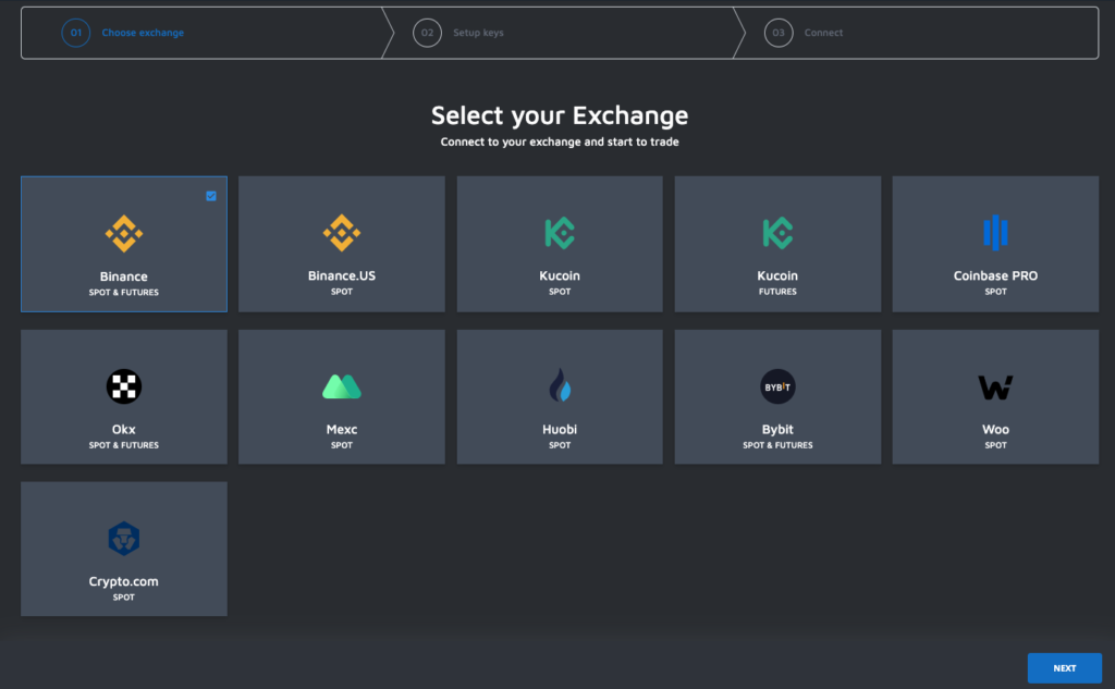 Connect your exchange on Mizar