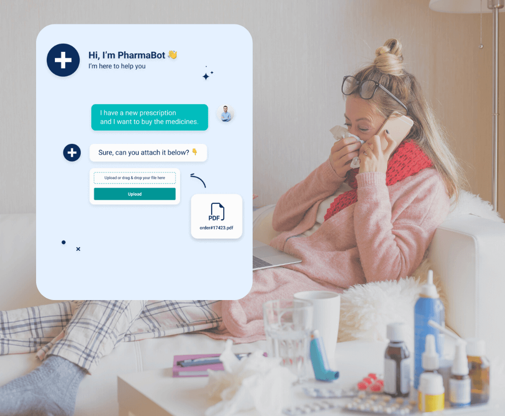 Chatbot de asistență medicală - reîncărcare rețetă