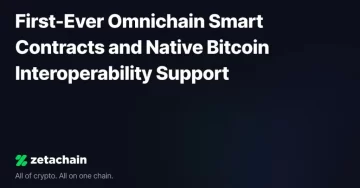 ZetaChain Memperkenalkan Kontrak Cerdas Omnichain Pertama dan Dukungan Interoperabilitas Bitcoin Asli Untuk Lebih dari 500,000 Pengguna Kecerdasan Data PlatoBlockchain. Pencarian Vertikal. Ai.