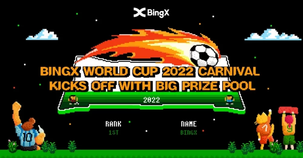 Карнавал BingX World Cup 2022 розпочинається з великим призовим фондом PlatoBlockchain Data Intelligence. Вертикальний пошук. Ai.