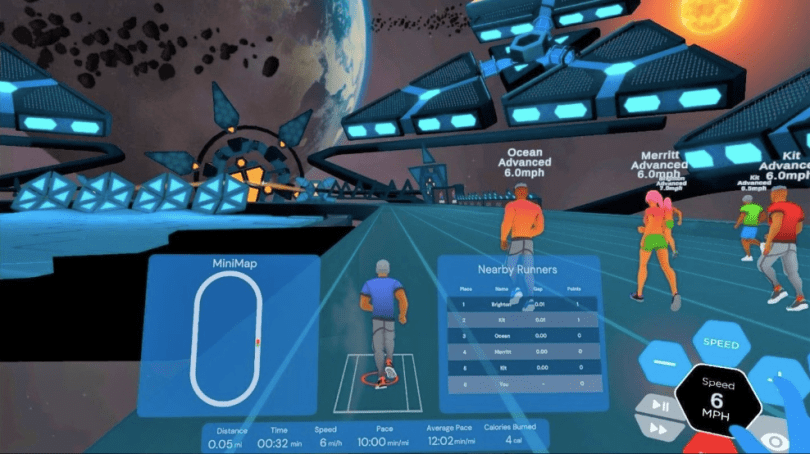 Igra VR vsako tekalno stezo spremeni v fitnes pustolovščino PlatoBlockchain Data Intelligence. Navpično iskanje. Ai.