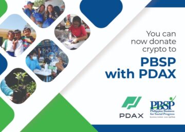 社会進歩のためのフィリピンのビジネスは、暗号寄付のために PDAX と提携し、PlatoBlockchain のデータ インテリジェンスを推進します。 垂直検索。 あい。