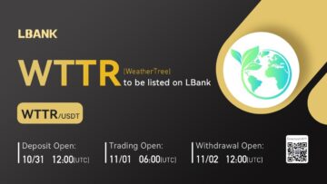 WeatherTree (WTTR) ist jetzt für den Handel an der LBank Exchange PlatoBlockchain Data Intelligence verfügbar. Vertikale Suche. Ai.