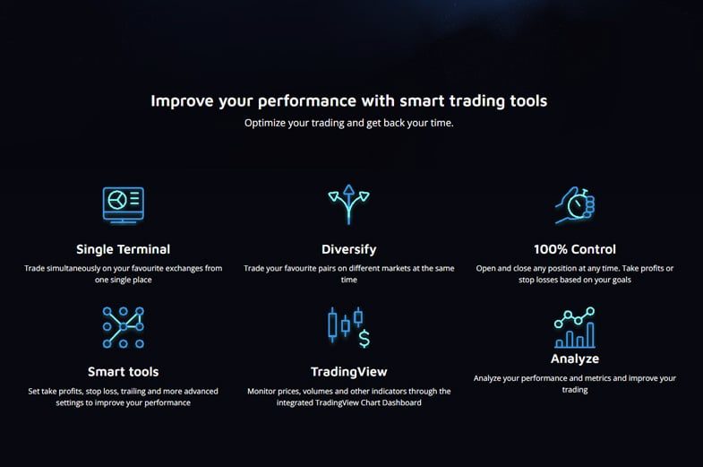 What you can do with Mizar Smart Trade