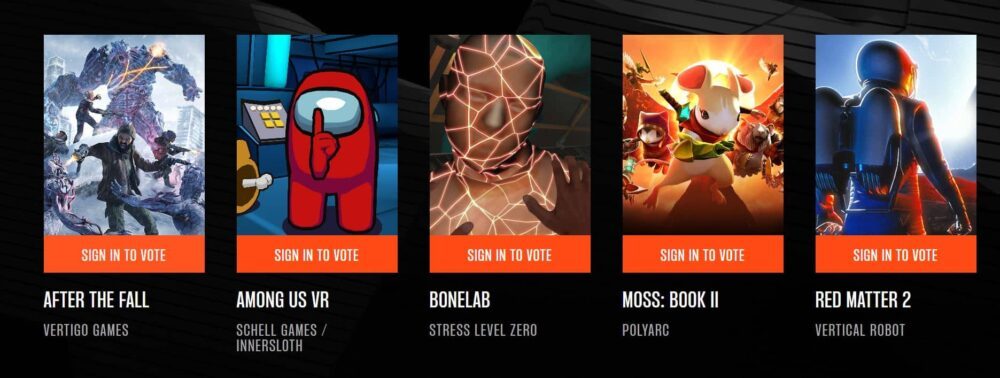 Among Us VR, Bonelab & More nominert for beste VR på The Game Awards 2022 PlatoBlockchain Data Intelligence. Vertikalt søk. Ai.
