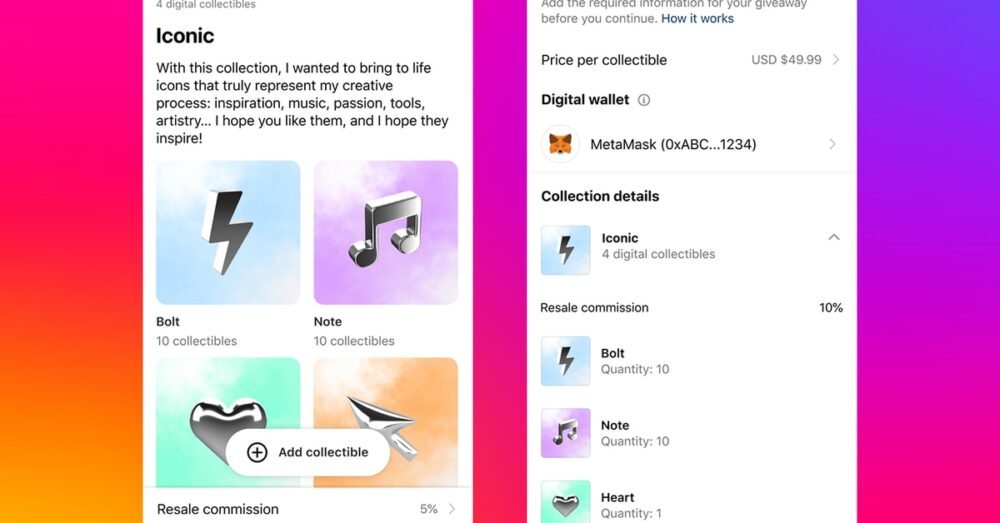 Instagram 用户很快将能够铸造和销售 NFT PlatoBlockchain 数据智能。 垂直搜索。 人工智能。