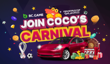 Liity Cocon karnevaaliin nyt ja voita jopa 2,100,000 XNUMX XNUMX dollaria tai TESLA PlatoBlockchain Data Intelligence. Pystysuuntainen haku. Ai.
