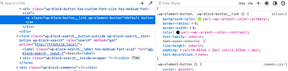 CSS-stijlen beheren in een WordPress-blokthema PlatoBlockchain Data Intelligence. Verticaal zoeken. Ai.