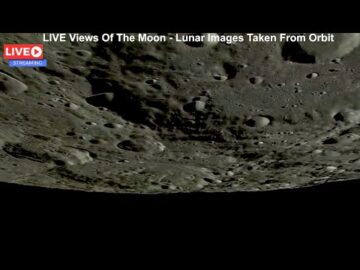 Orion survolant la Lune PlatoBlockchain Data Intelligence. Recherche verticale. Aï.