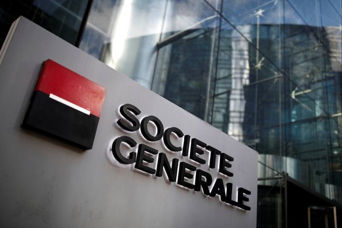 Kantor pusat Société Générale di Paris