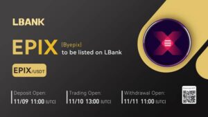 LBank Exchange loetleb Byepixi (EPIX) 10. novembril 2022 PlatoBlockchain Data Intelligence. Vertikaalne otsing. Ai.