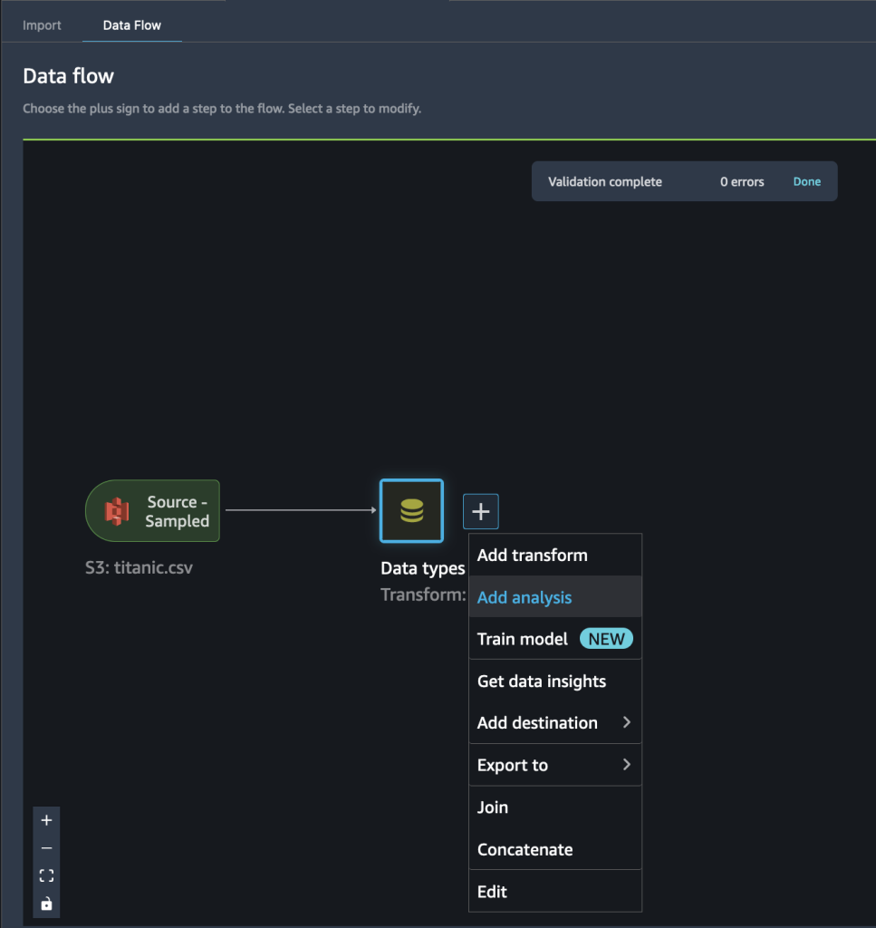 Detect multicollinearity, target leakage, and feature correlation with Amazon SageMaker Data Wrangler Amazon SageMaker Data Wrangler PlatoBlockchain Data Intelligence. Vertical Search. Ai.